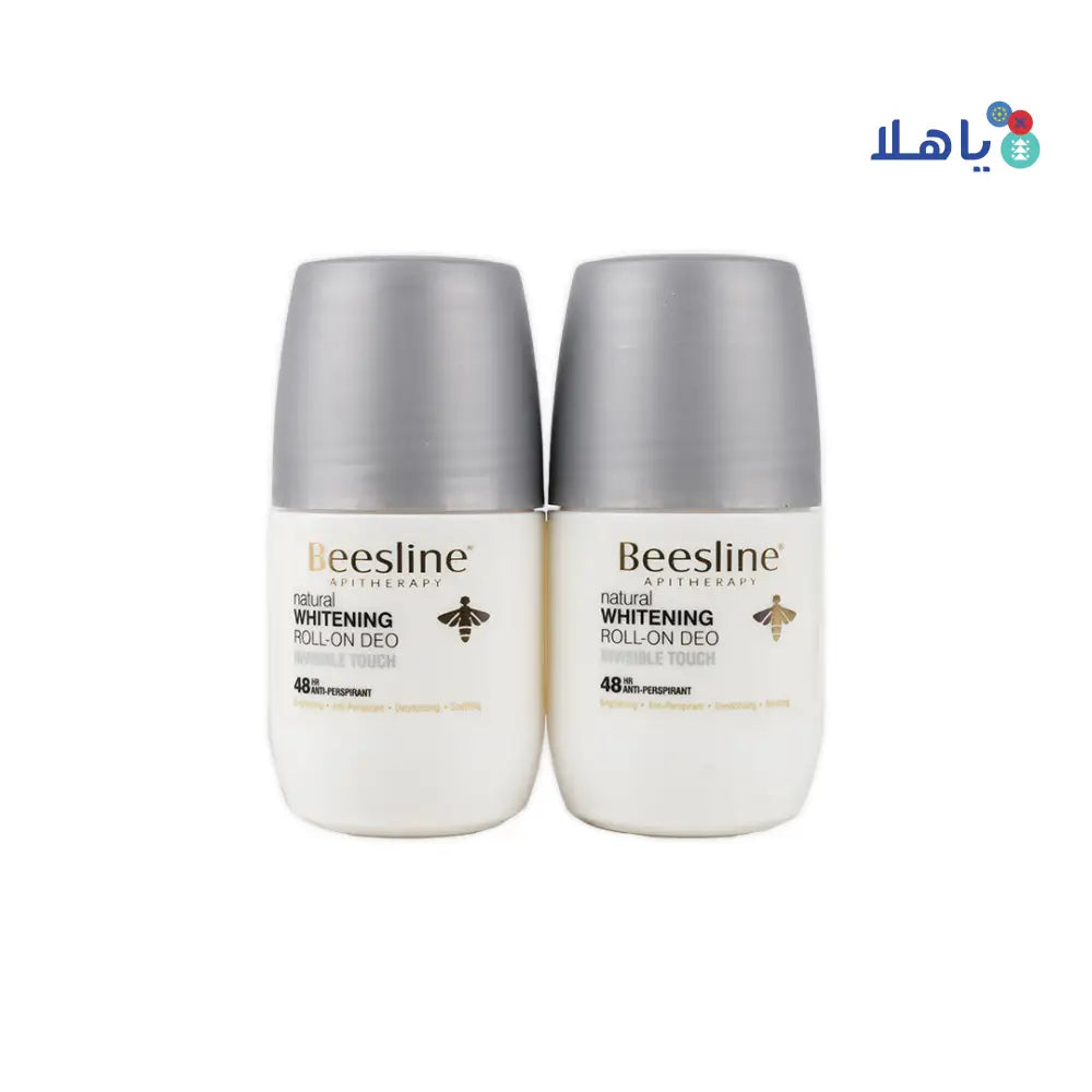 BEESLINE OFFER-WHITENING ROLL ON DEO 48H INV. TOUCH (1+1)