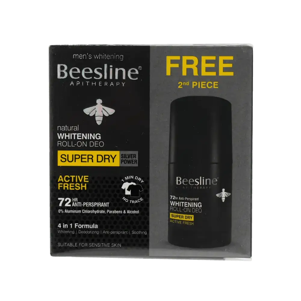 Beesline - BEESLINE OFFER - WHITENING ROLL ON DEO 72H ACTIVE FRESH(1+1) - Pharmazone - 