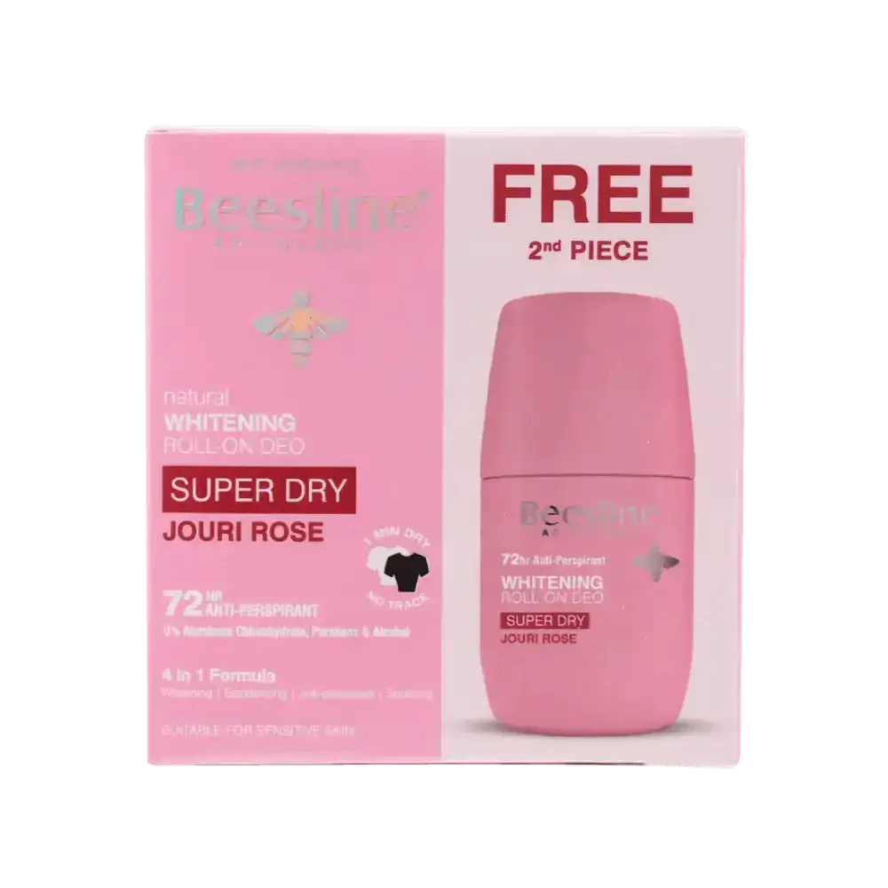 Beesline - BEESLINE OFFER - WHITENING ROLL ON DEO 72H JOURI ROSE (1+1) - Pharmazone - 