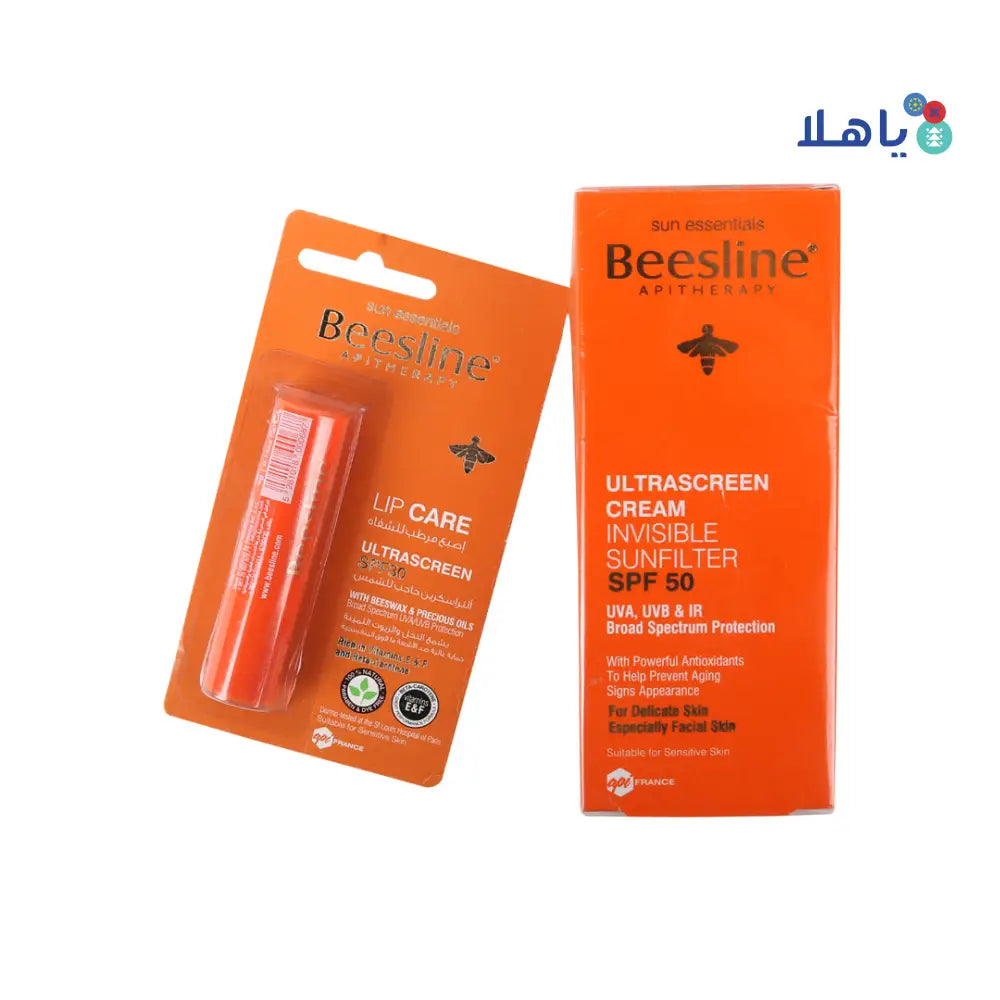 Beesline SPF Cream + Lip Care Set