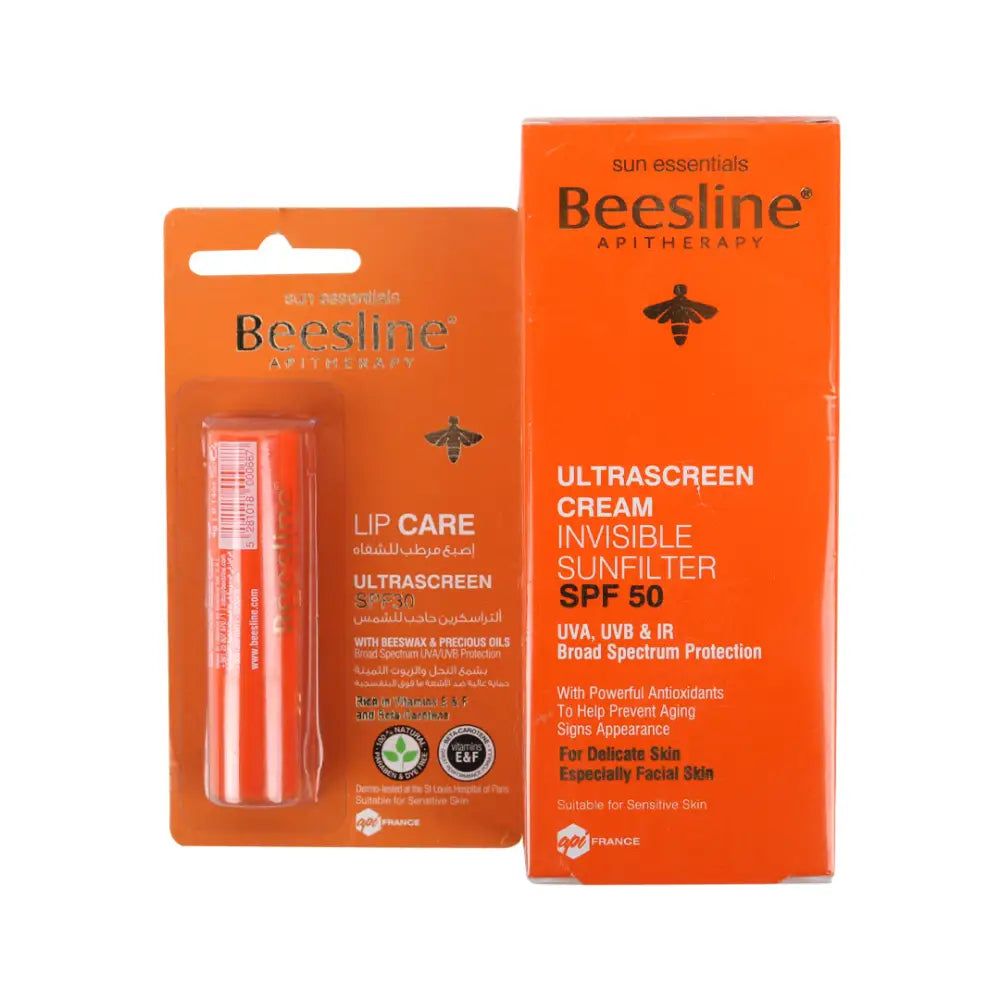 Beesline SPF Cream + Lip Care Set