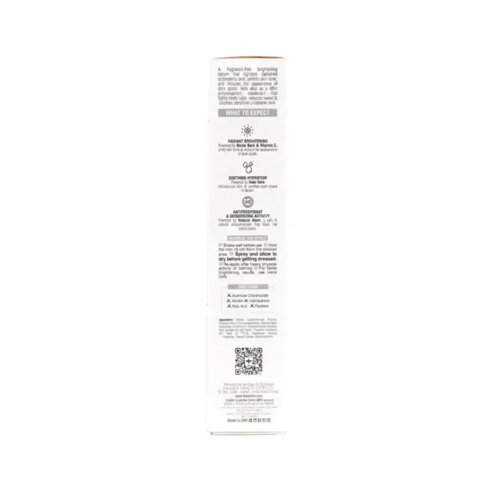 Beesline - Beesline Underarm Serum Vit C Spray 48h 150ml - Fragrance Free - Pharmazone - 