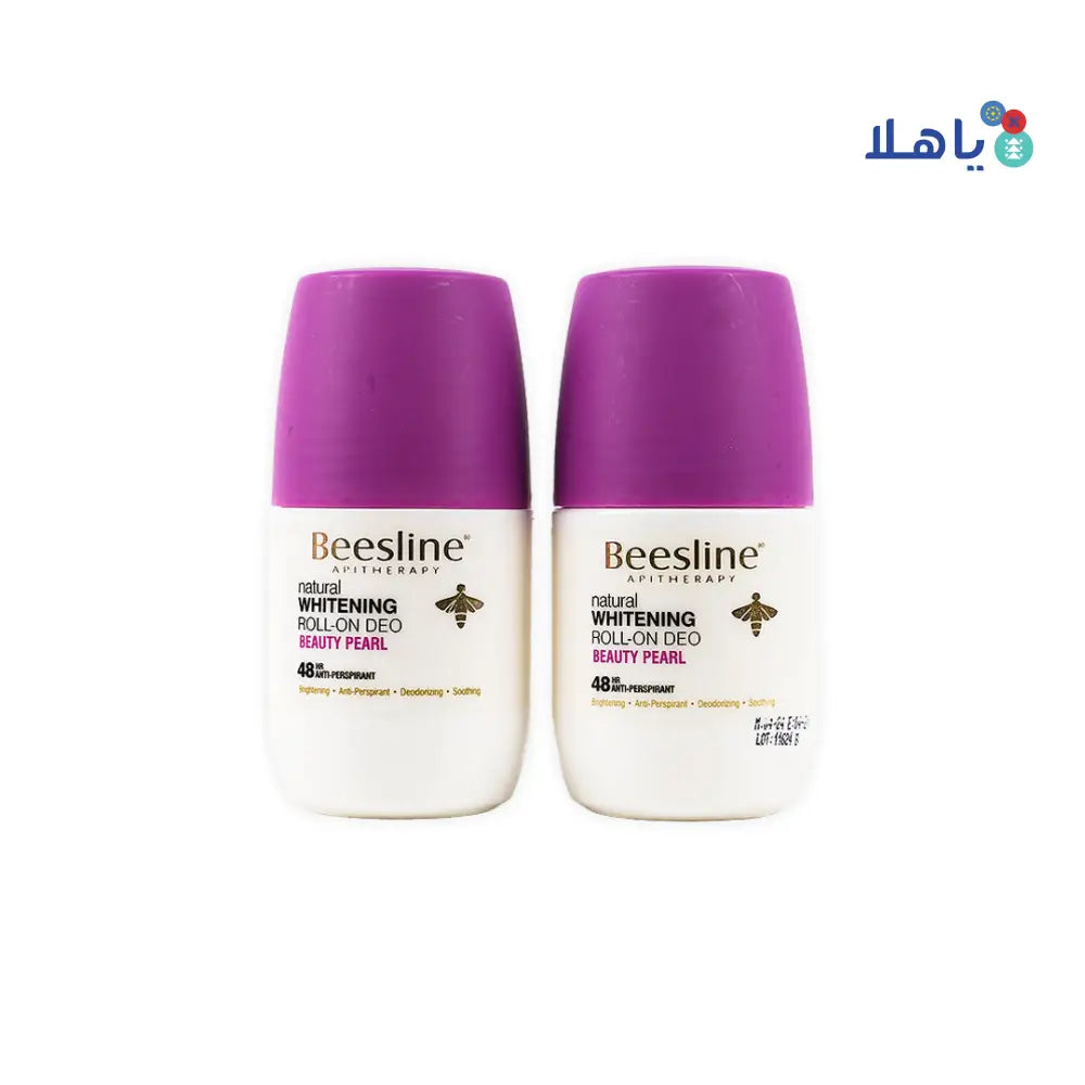 Beesline Whitening Roll-On Deo 48H Beauty Pearl 50ml (1+1)