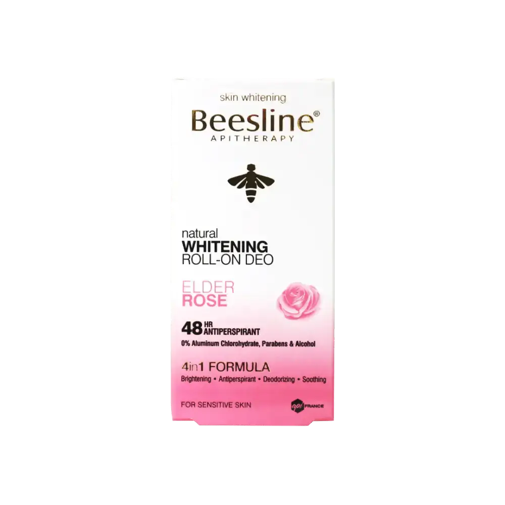 Beesline - Beesline Whitening Roll - On Deo 48H Elder Rose 50Ml - Pharmazone - 