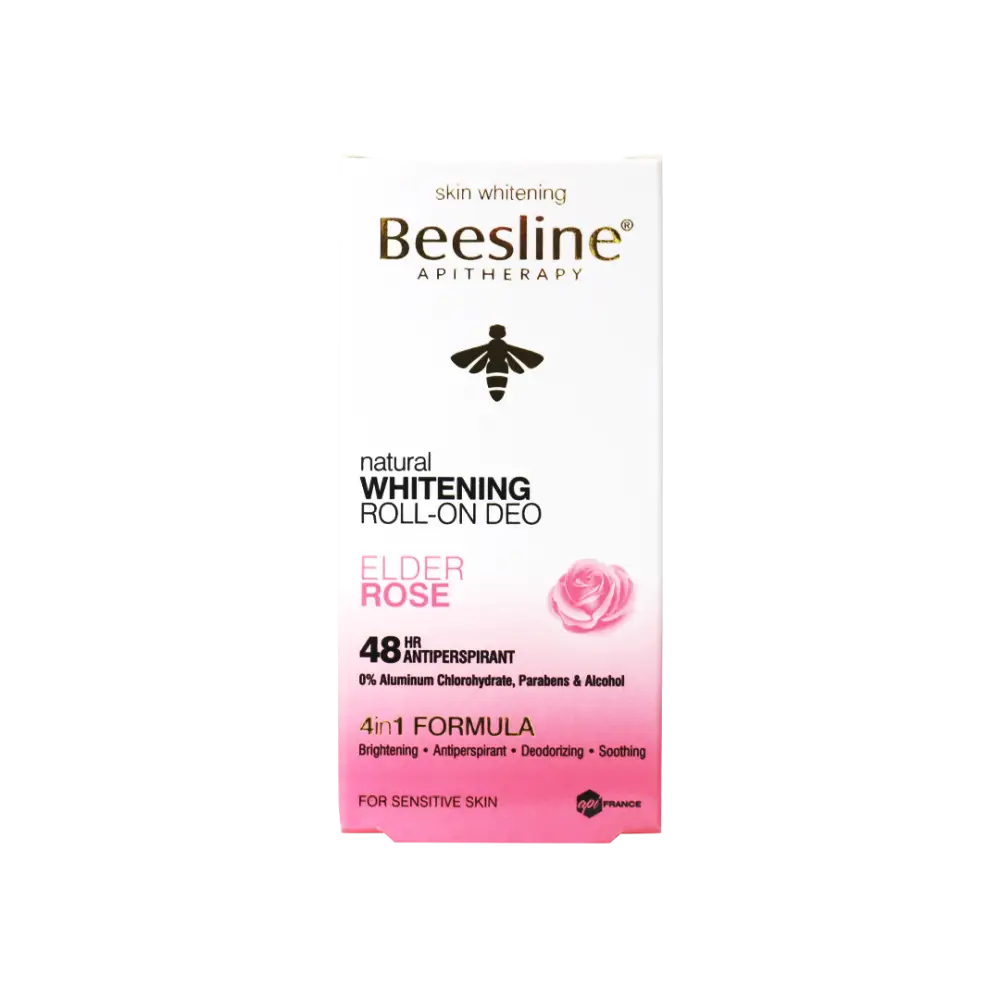 BEESLINE WHITENING ROLL-ON DEO 48H ELDER ROSE 50ML