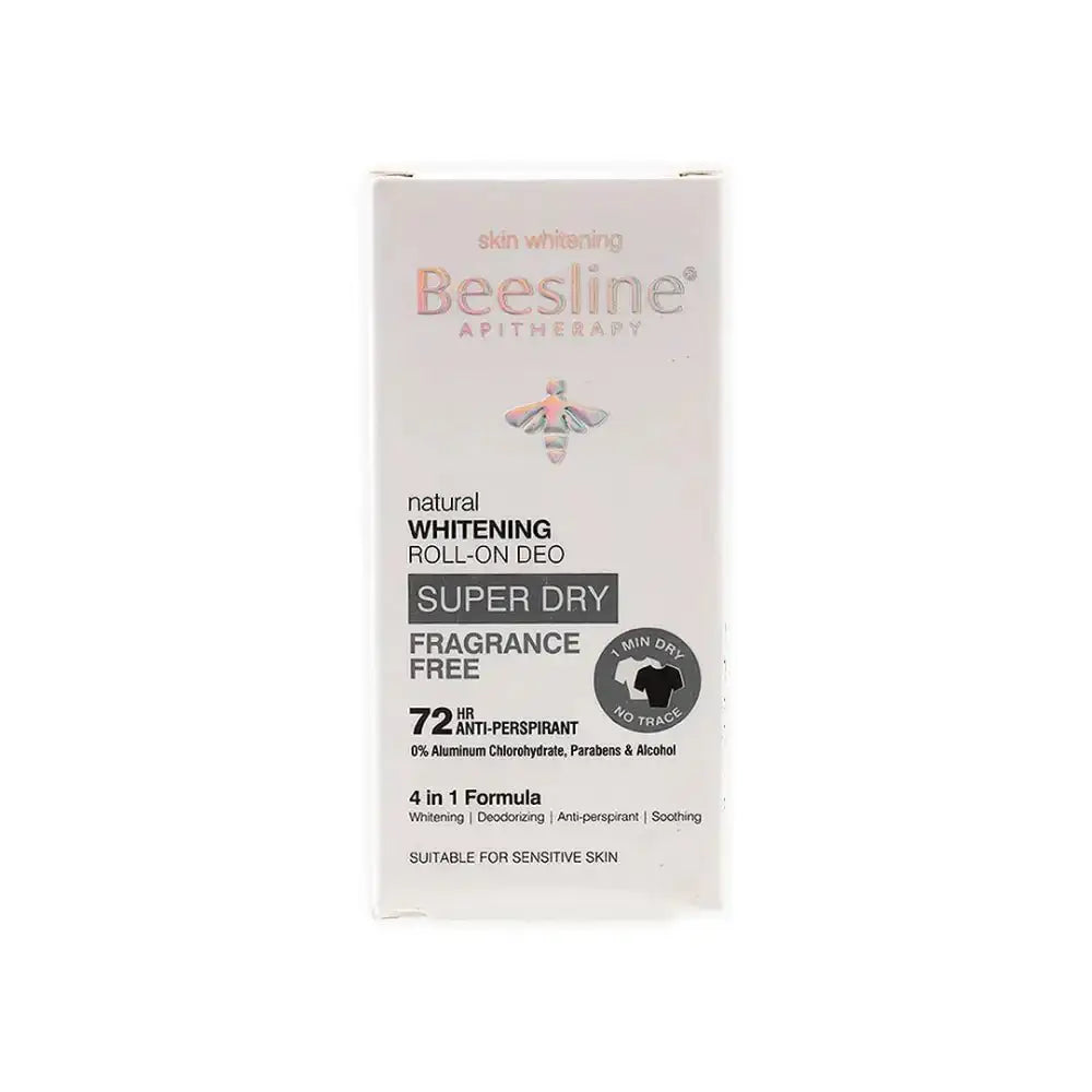 Beesline - Beesline Whitening Roll - On Deo 72H Fragrance Free 50Ml - Pharmazone - 