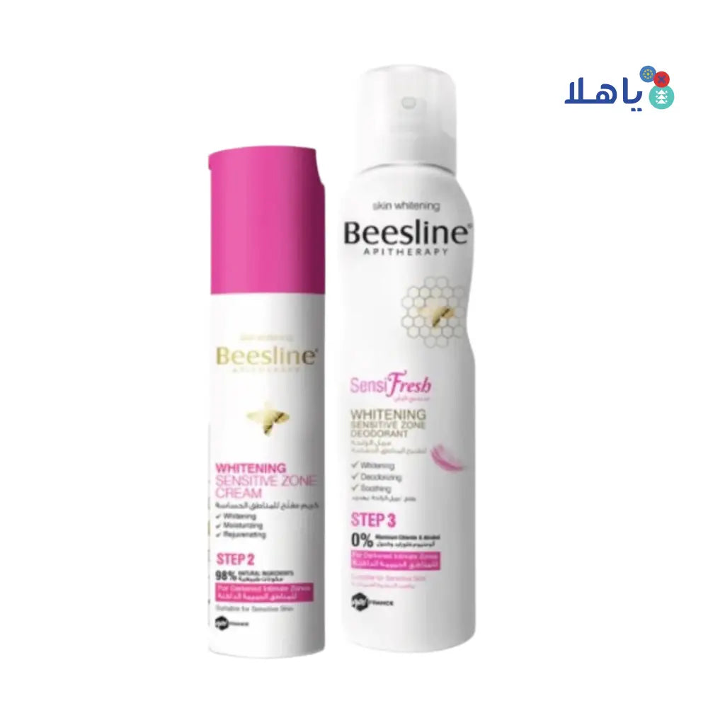 Beesline Whitening Sensitive Zone Cream 50ml+Deo 150ml Offer