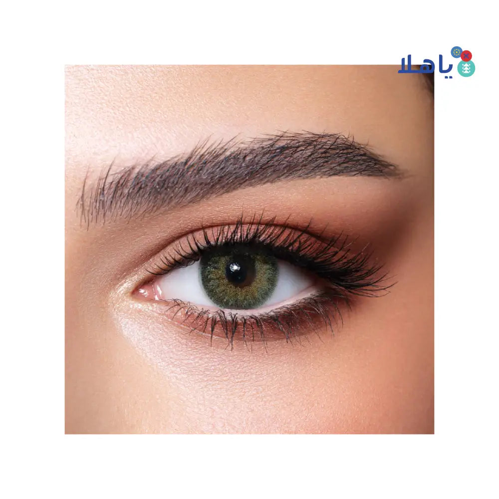 BELLA COLOR LENS CONTOUR GREEN