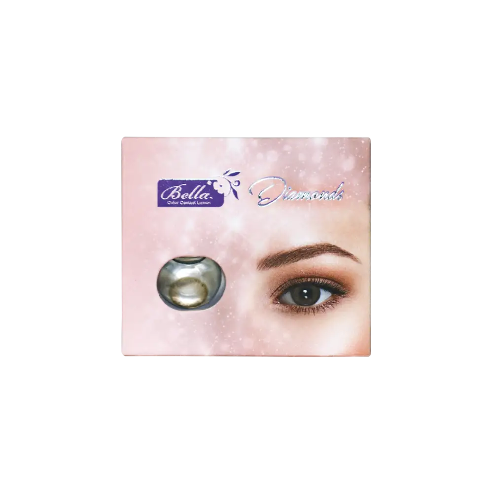 Bella Diamond Color Monthly Lenses - Diamond Brown