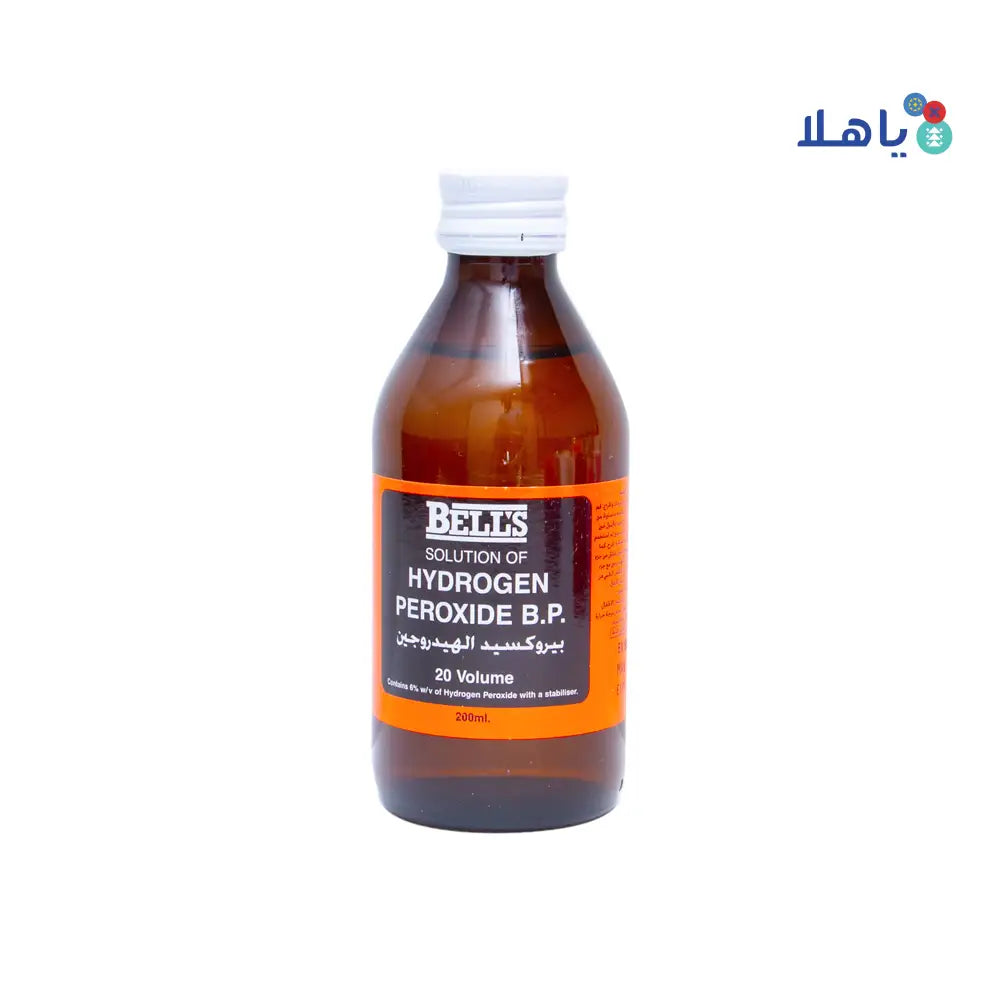 Bells Hydrogen Peroxide 6% 200ml