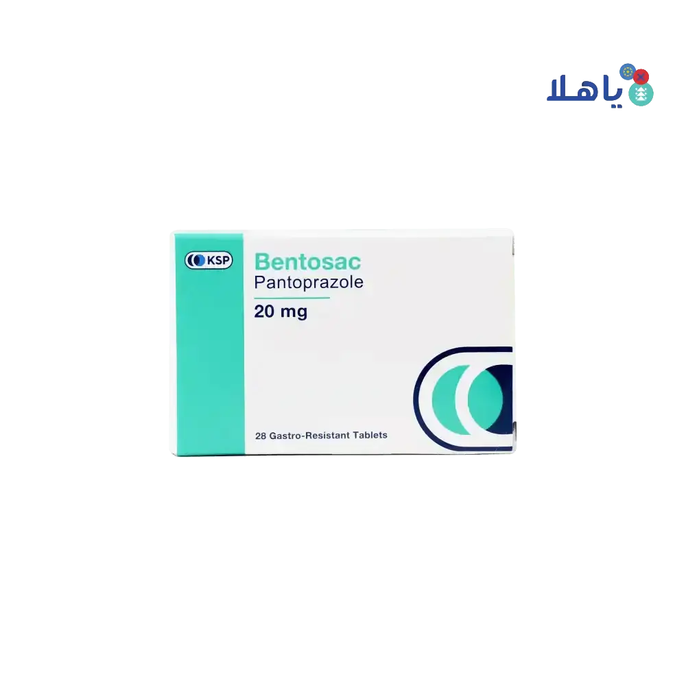 KSPICO - Bentosac Pantoprazole 20Mg 28 Tablets - Pharmazone - 