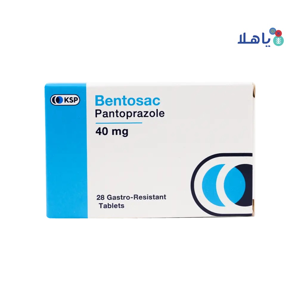 Bentosac Pantoprazole 40Mg 28 Tablets