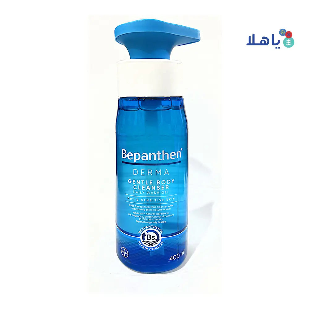 BEPANTHEN DERMA GENTLE BODY CLEANSER WASH GEL 400ML