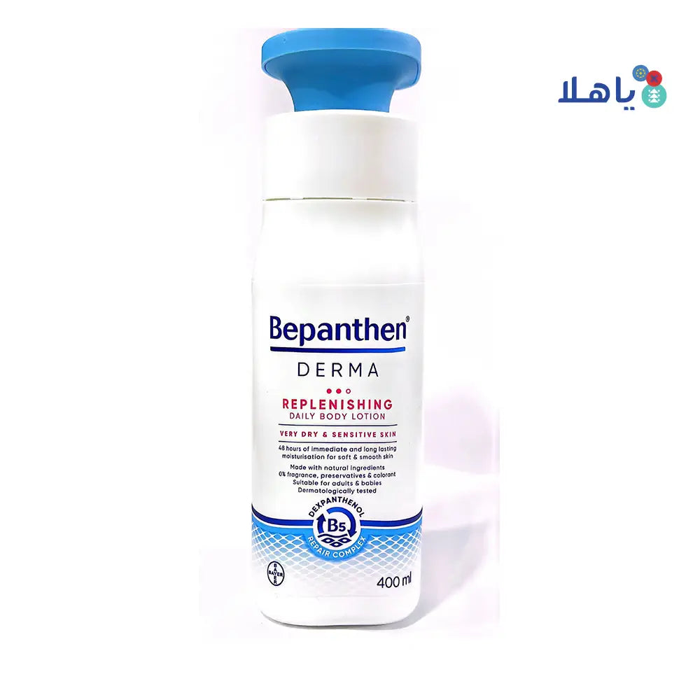 BEPANTHEN DERMA REPLENISHING DAILY BODY LOTION 400ML