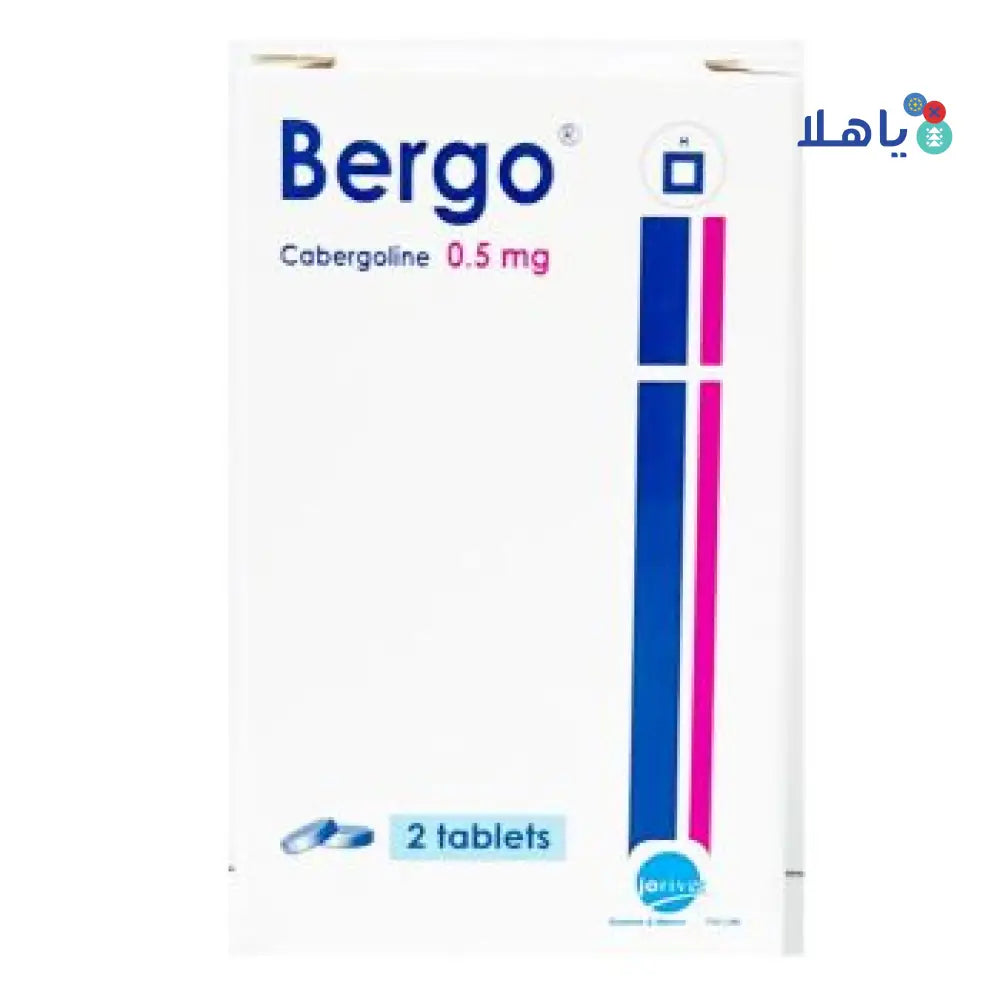 BERGO 0.5MG 2 TABLETS