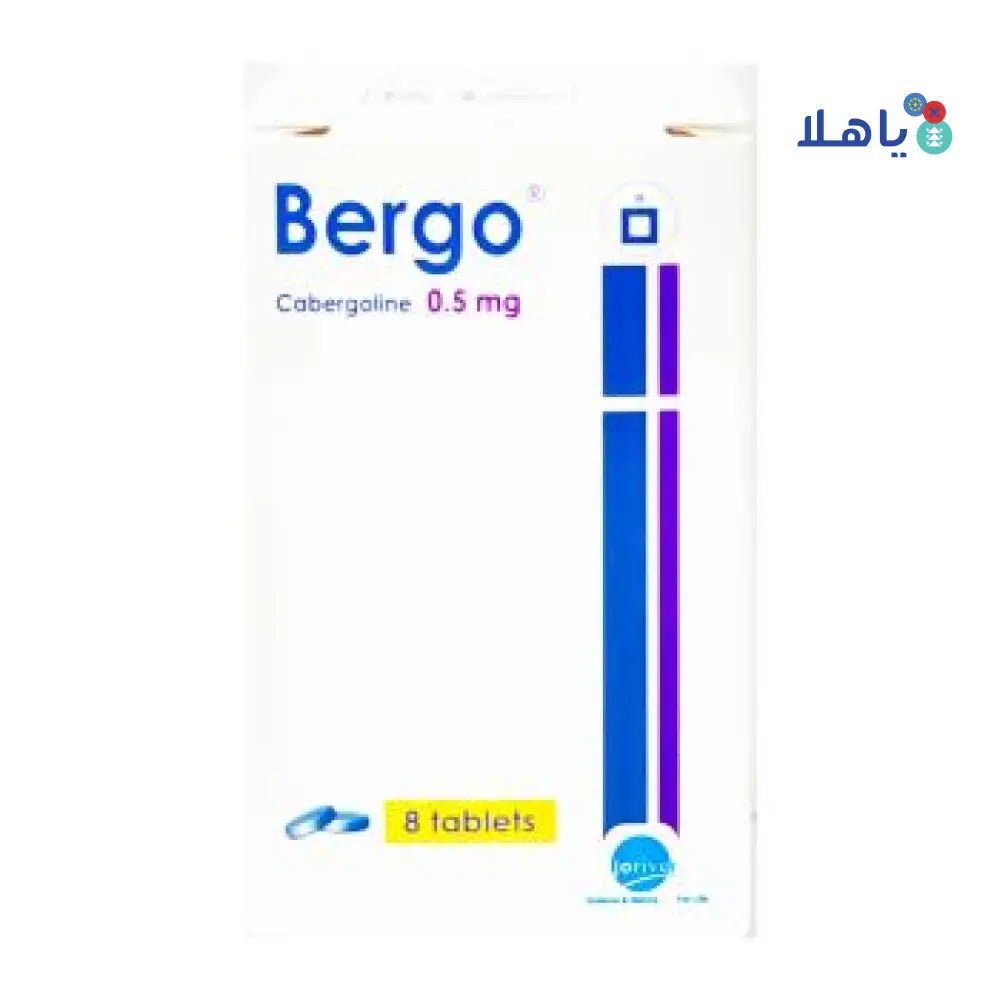 BERGO 0.5MG 8 TABLETS