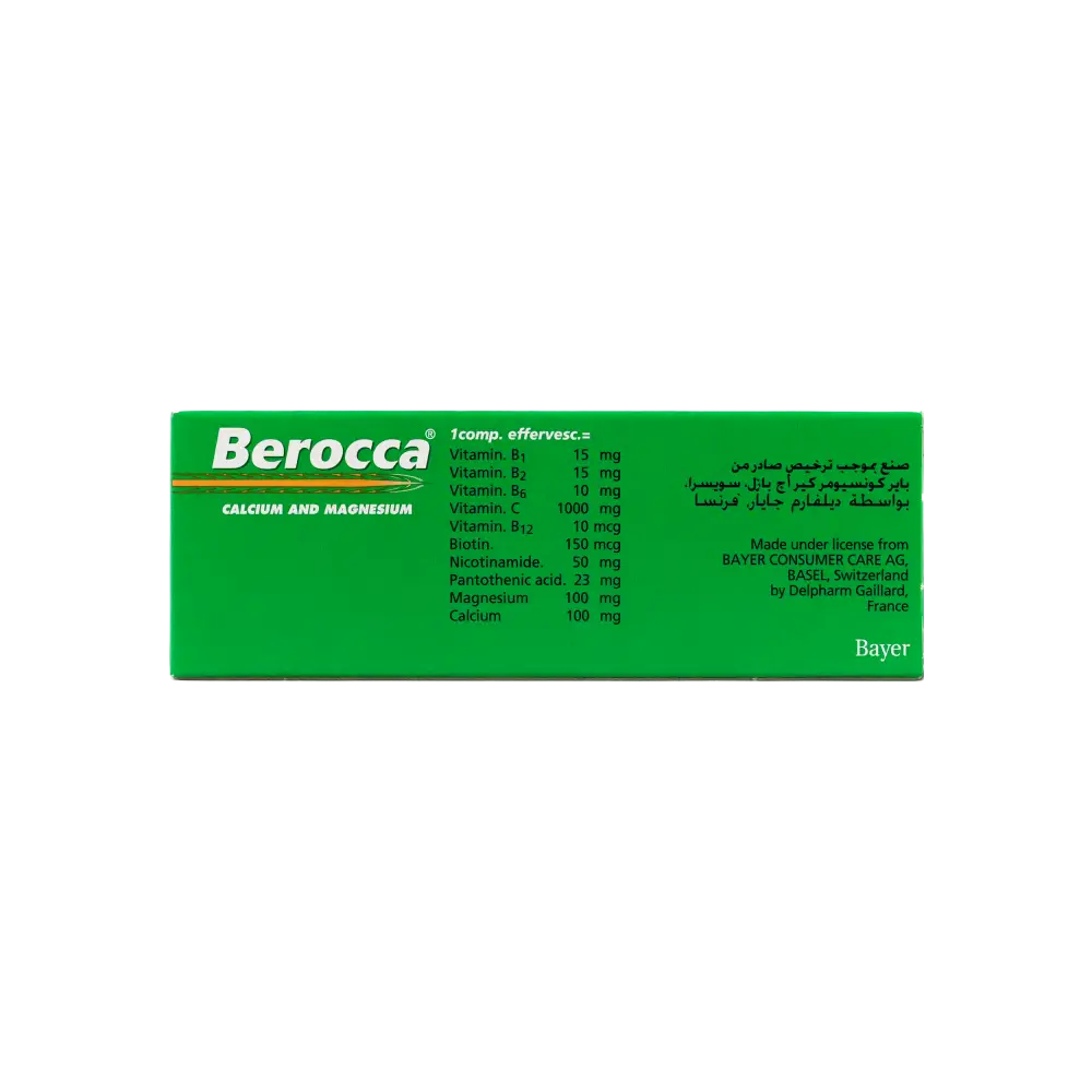 BEROCCA CA + MG EFF. 10 TAB