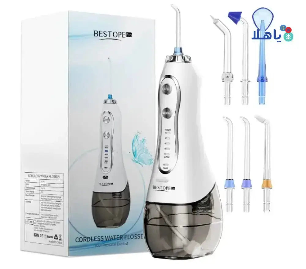 Bestope - BESTOPE CORDLESS WATER FLOSSER HF - 6 WHITE - Pharmazone - 