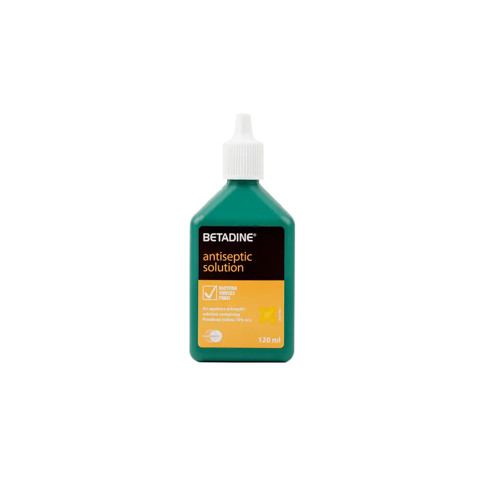 BETADINE ANTISEPTIC SOLUTION 120 ML