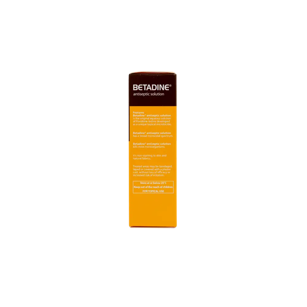 BETADINE ANTISEPTIC SOLUTION 120 ML