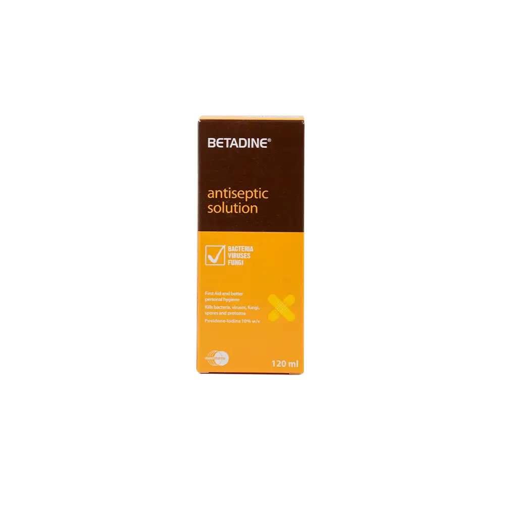 BETADINE ANTISEPTIC SOLUTION 120 ML