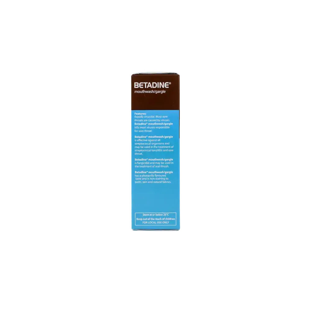 MUNDI - Betadine Gargle & Mouthwash 125Ml - Pharmazone - 