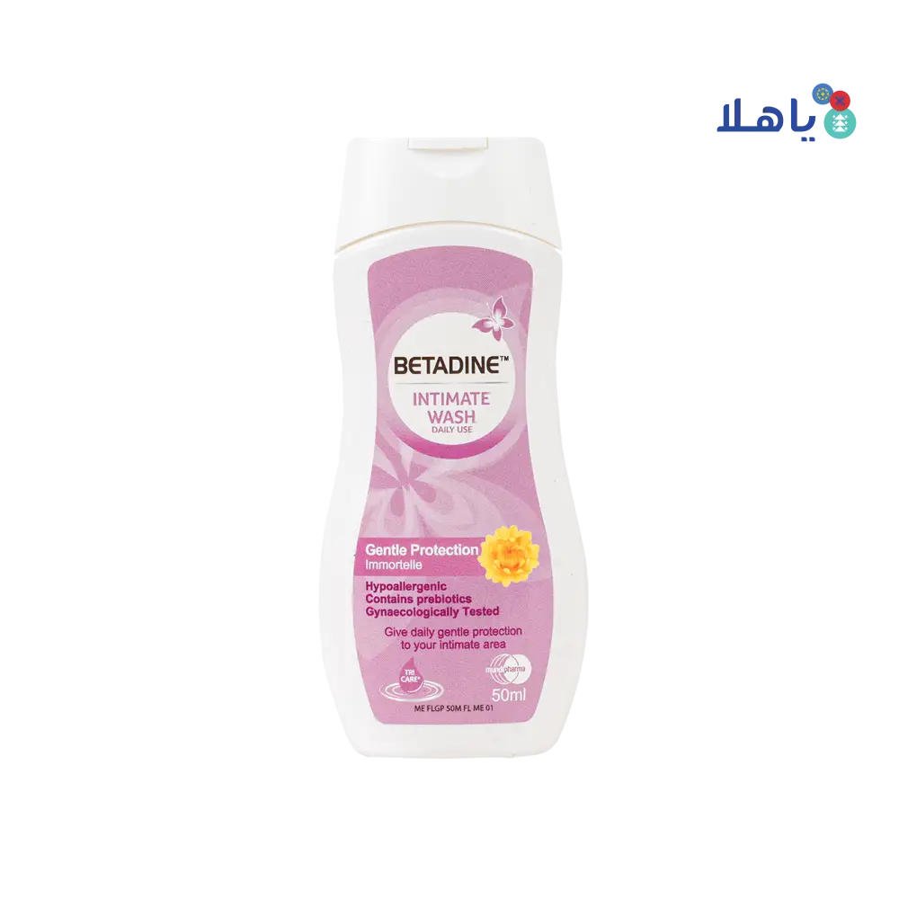 BETADINE INTIMATE WASH DAILY USE 50ML