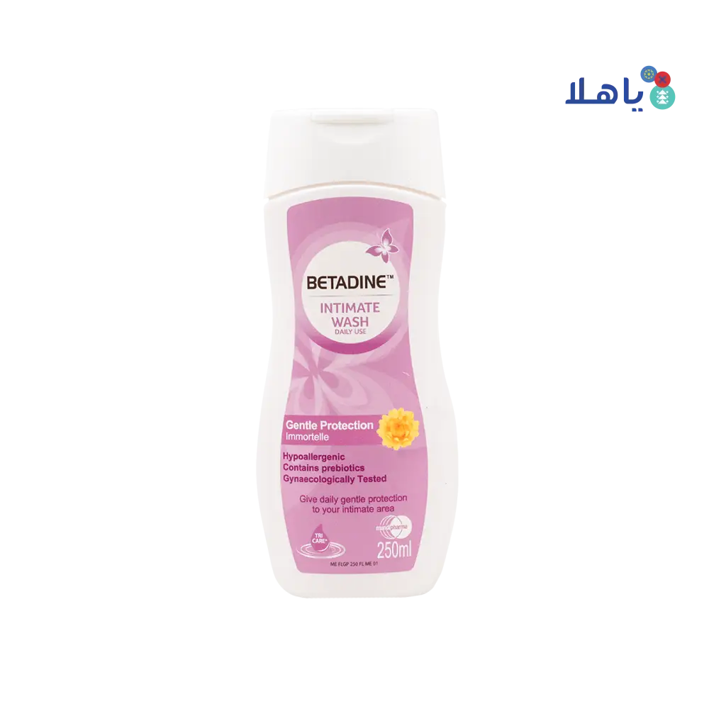 BETADINE INTIMATE WASH GENTLE PROTECTION 250ML