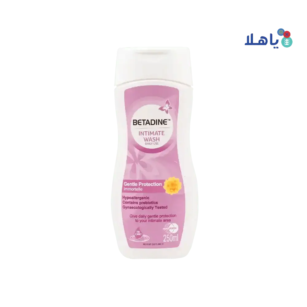 MUNDI - BETADINE INTIMATE WASH GENTLE PROTECTION 250ML - Pharmazone - 