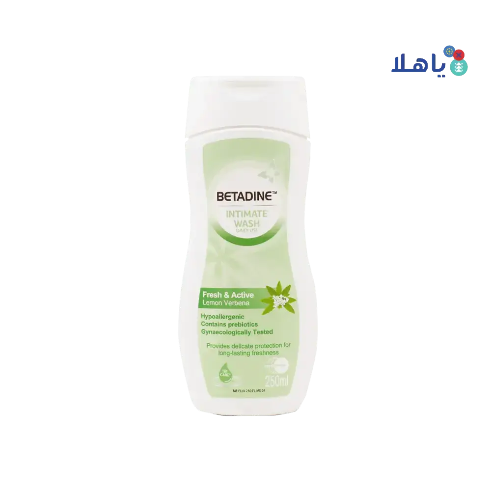 MUNDI - Betadine Intimate Wash Lemon Verbena 250Ml - Pharmazone - 