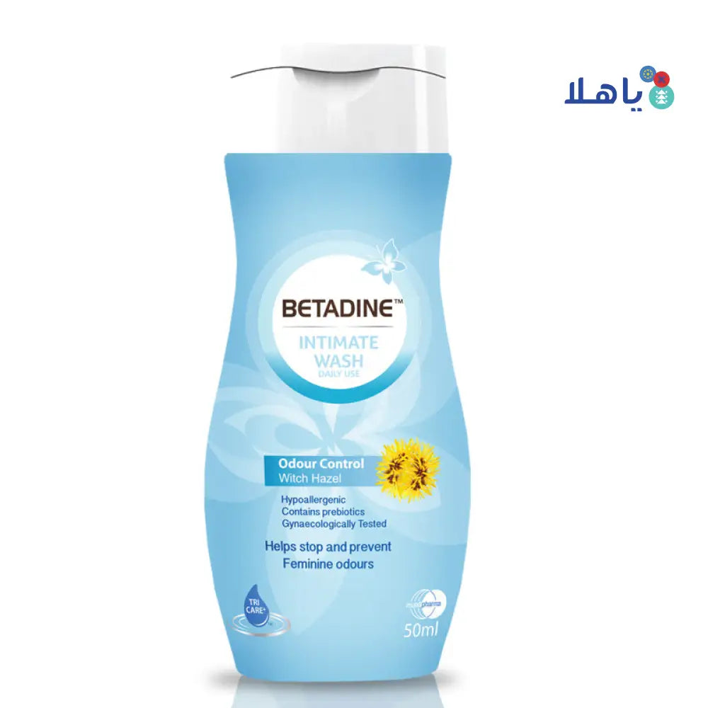 BETADINE INTIMATE WASH WITCH HAZEL 50ML