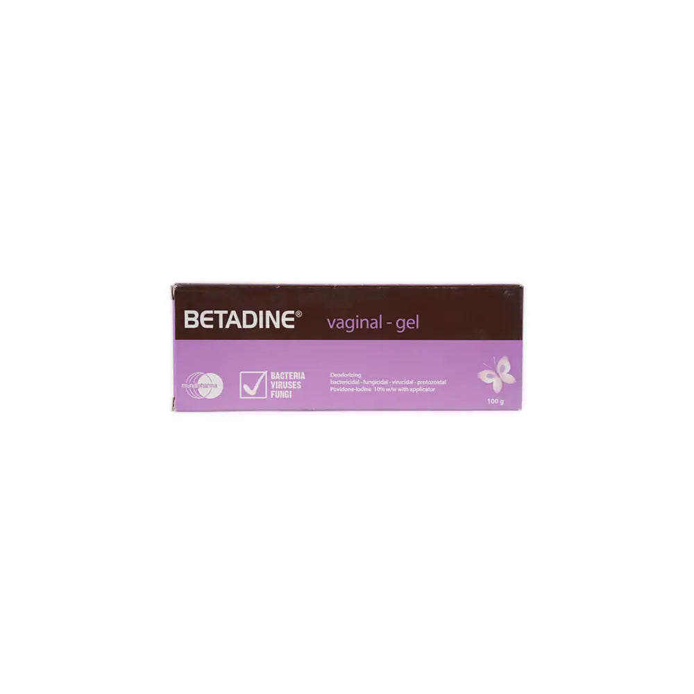 BETADINE VAGINAL GEL 10% 100 GM