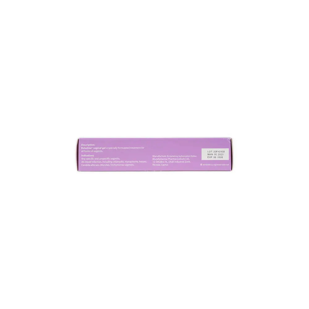 BETADINE VAGINAL GEL 10% 100 GM