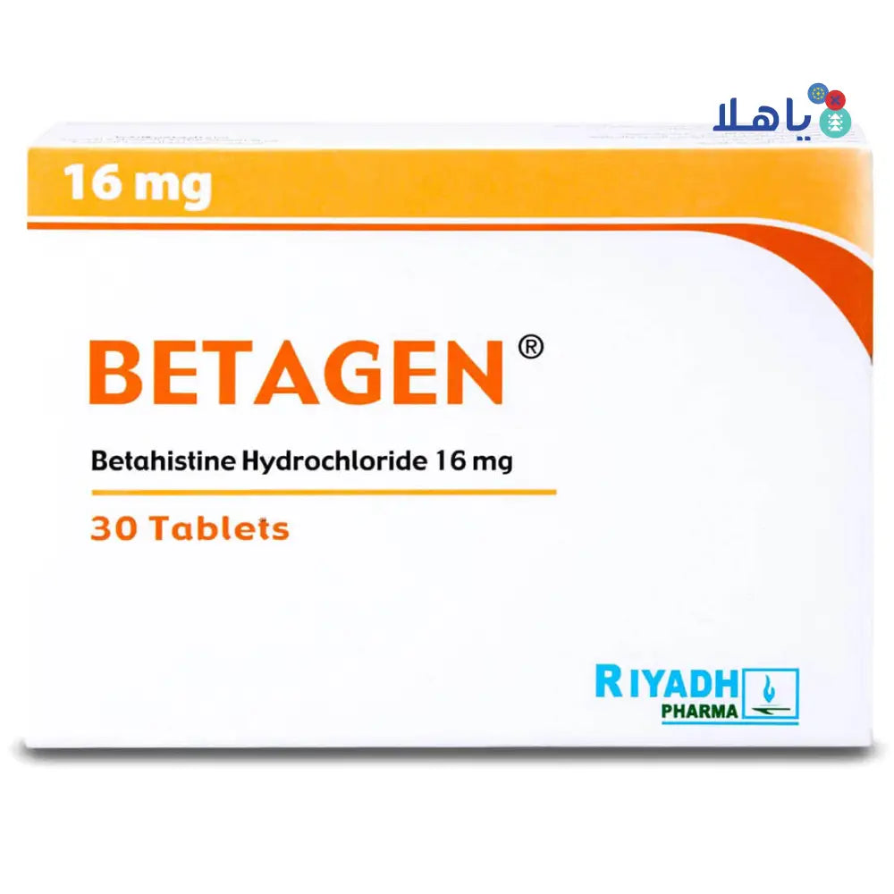 BETAGEN 16 MG 30 TAB