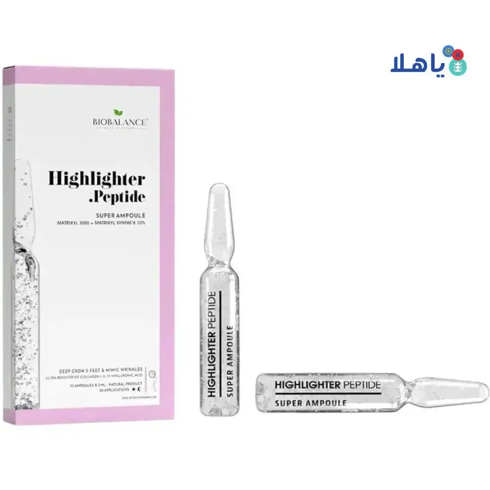 BIO BALANCE - Bio Balance Highlighter Peptide Super Ampoule 10x2ml - Pharmazone - 