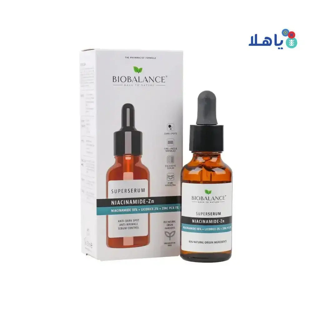 BIO BALANCE - Bio Balance Niacinamide - Zn Super Serum 30ml - Pharmazone - 