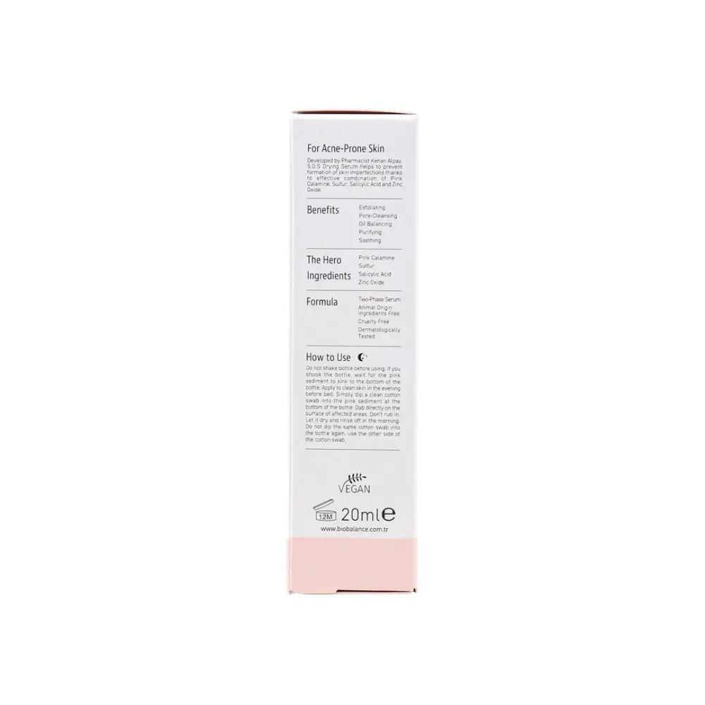 Bio Balance S.O.S Acne-Prone Skin Drying Serum 20ml