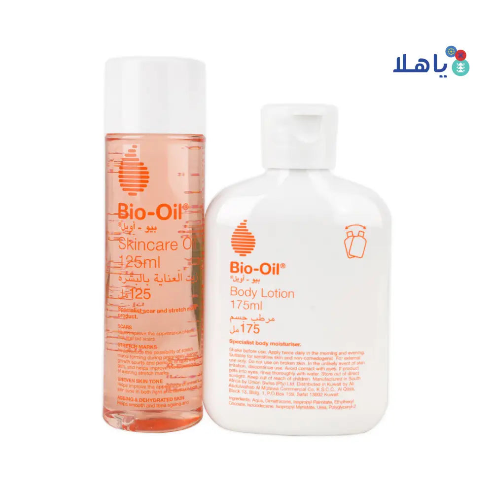 Bio Oil Body Lotion + Oil 125 Set