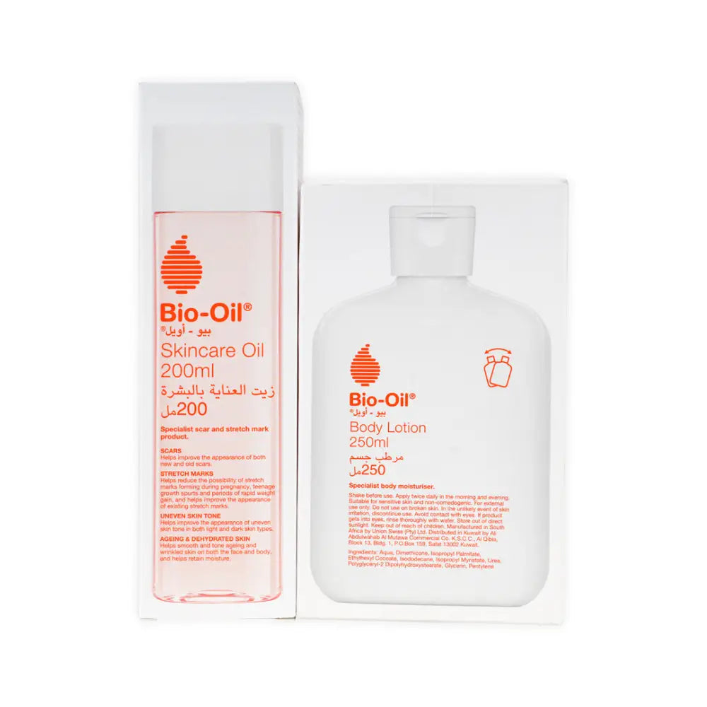 Bio Oil Body Lotion + Oil 200 Set