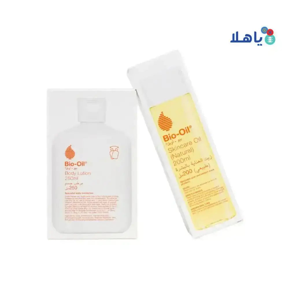 BIO OIL - Bio Oil Body Lotion + Natural Oil 200 Set - Pharmazone - 