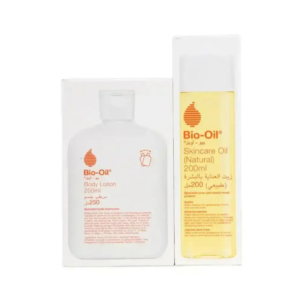 BIO OIL - Bio Oil Body Lotion + Natural Oil 200 Set - Pharmazone - 