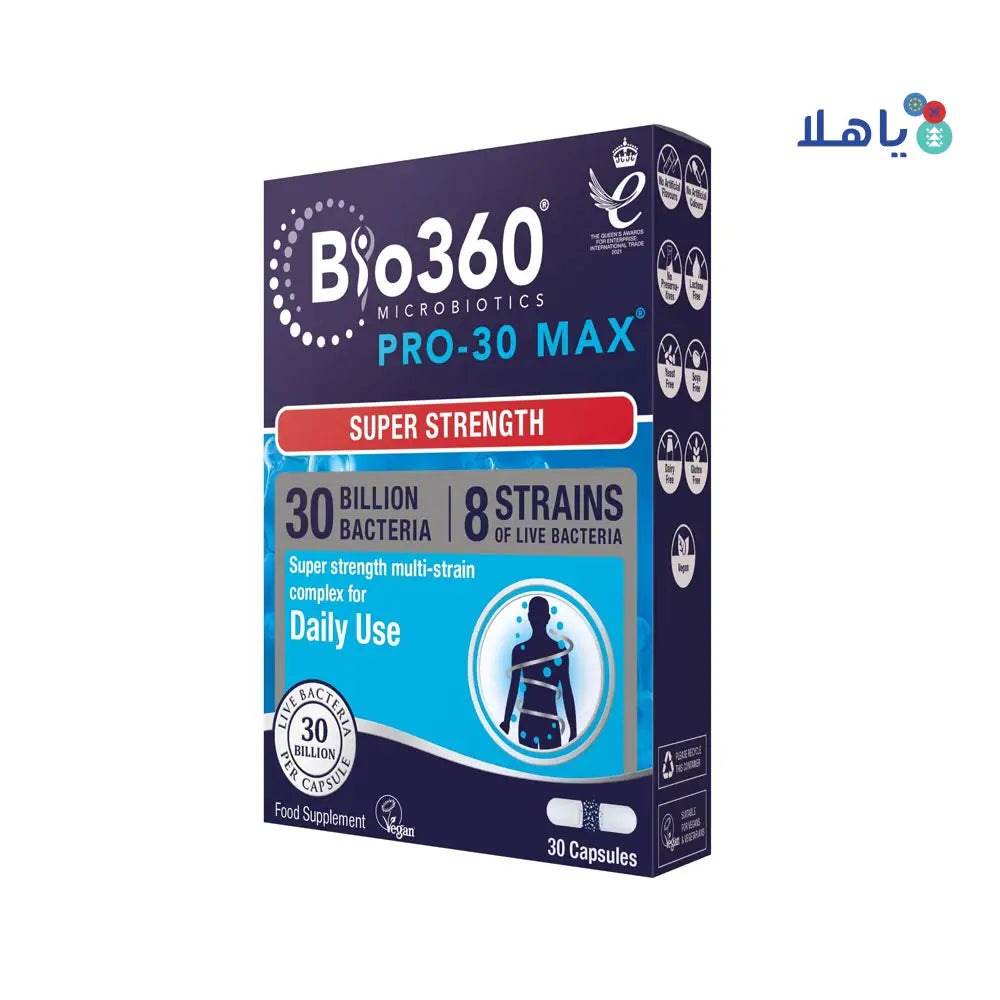 BIO360 PRO-30 MAX 30 BILLION 30CAP