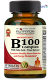 BIOBOLICS B 100 COMPLEX 30 TABLETS