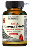 BIOBOLICS TRIPLE OMEGA 3-6-9 60 SOFTGELS