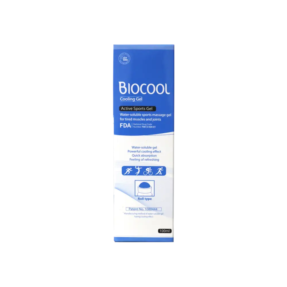 Biocool Cooling Active Sports Gel Roll On 100ml