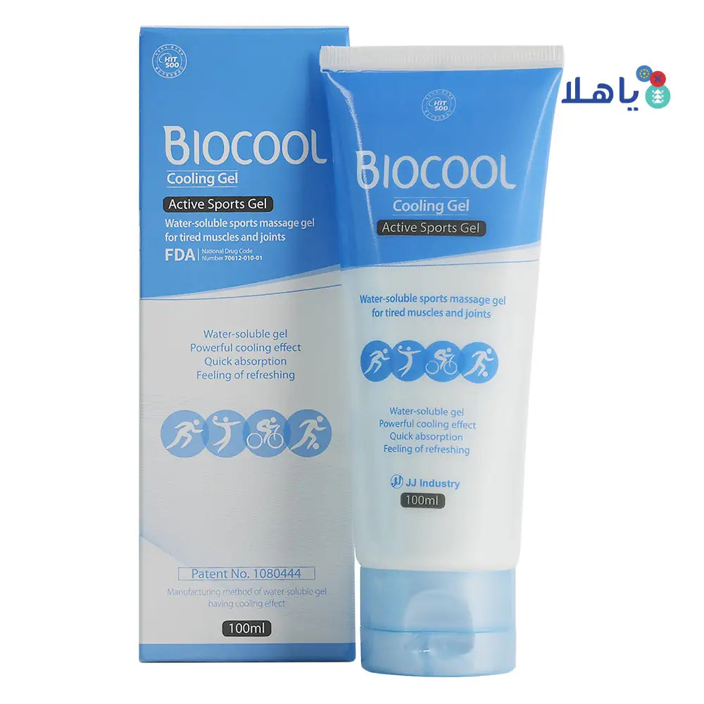 Biocool Cooling Active Sports Gel Tube 100ml