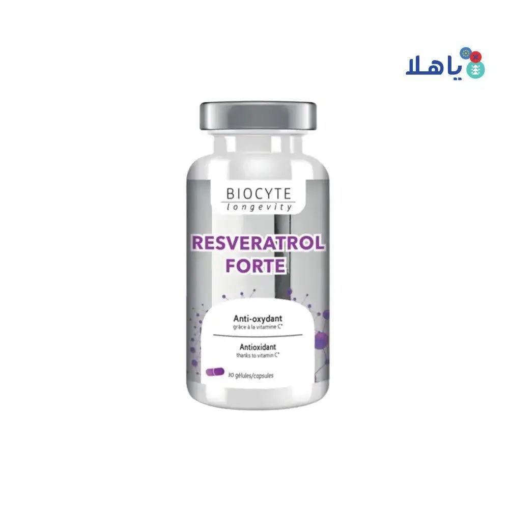 BIOCYTE - Biocyte Resveratrol Forte 30 Capsules - Pharmazone - 