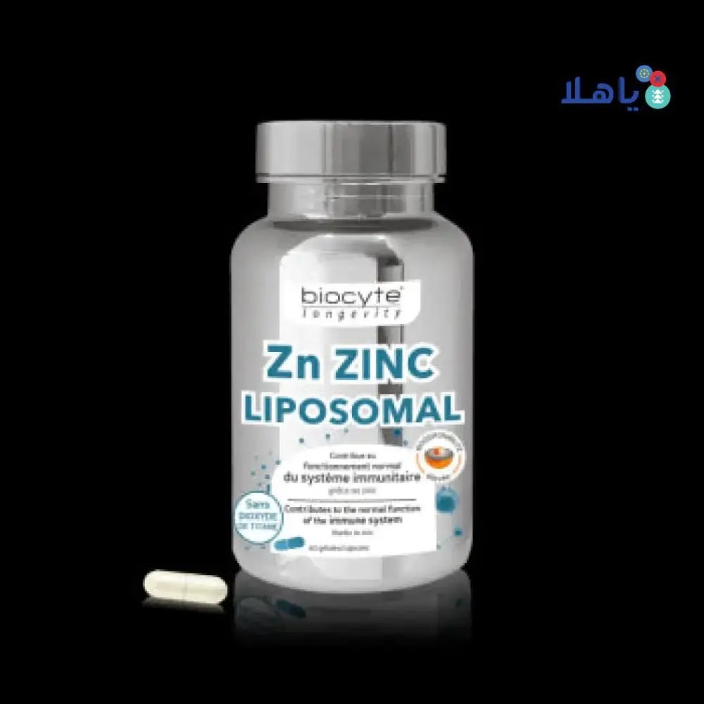 BIOCYTE - Biocyte Zn Zinc Liposomal 60Cap - Pharmazone - 