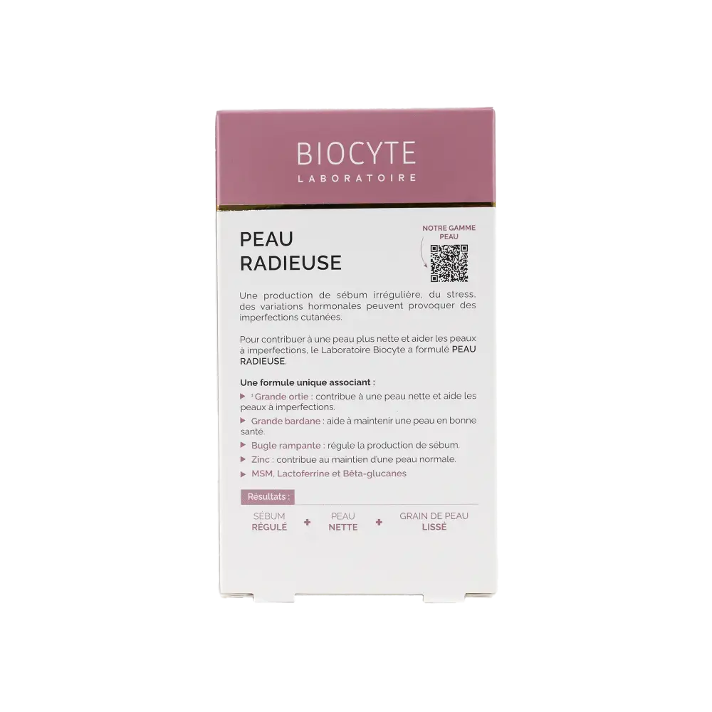 BIOCYTE PEAU RADIEUSE (ACNE EXPERT) 60 CAPS