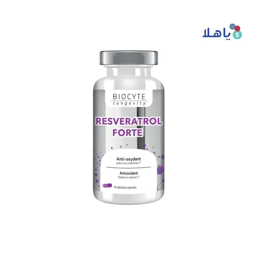 BIOCYTE RESVERATROL FORTE 30 CAPSULES